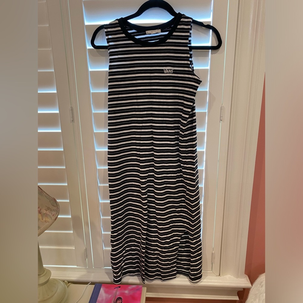 vans logo dress